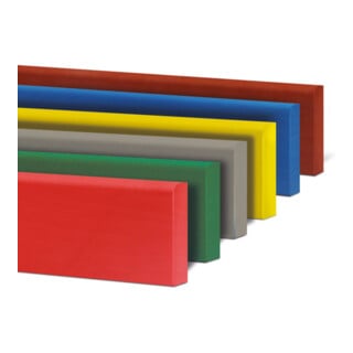 MORION Schrammschutz Typ A Polyethylen anthrazit-grau 2060 x 150 x 10mm vorgebohrt