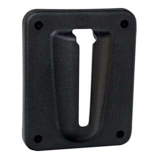 MORAVIA Wandclip magnetisch Kunststoff schwarz für Skipper Produkte