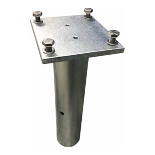MORAVIA Konterplatte 330mm inkl. 4xM12 Schrauben zum Einbetonieren