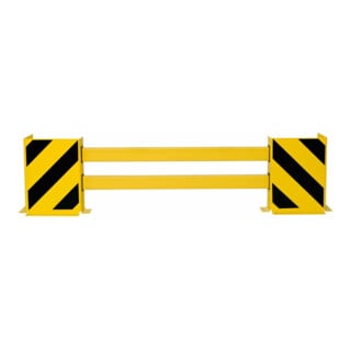BLACK BULL Regalschutz-Planke Set C 1.700 2 Schutzwinkel 2 gelbe Planken B 700-2.100mm