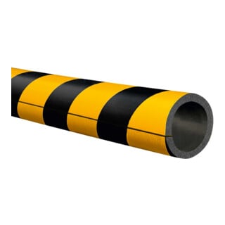 MORAVIA Vollrohrschutz Kreis 50/75 PU gelb/schwarz 1000mm