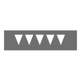 MORAVIA Markierungsfolie PROline-thermo Dreieck/Sägezahn 500 x 600 mm weiß