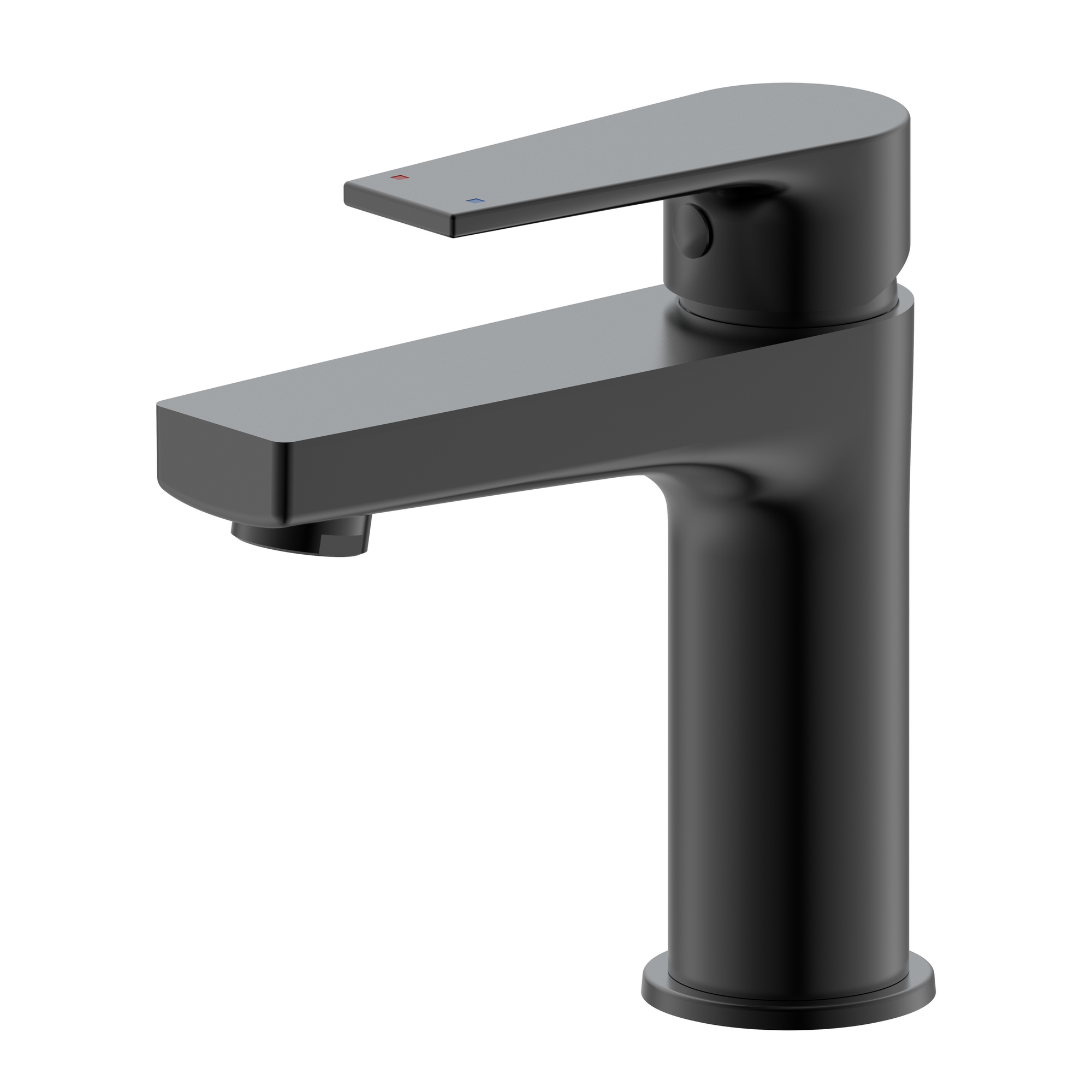 toom Waschtischarmatur 'Hanoi' schwarz matt 15,6 cm