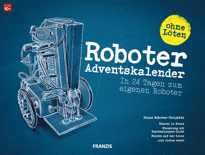 ADV 67161-5 - Adventskalender - Young Explorer Roboter (DE), ohne Löten