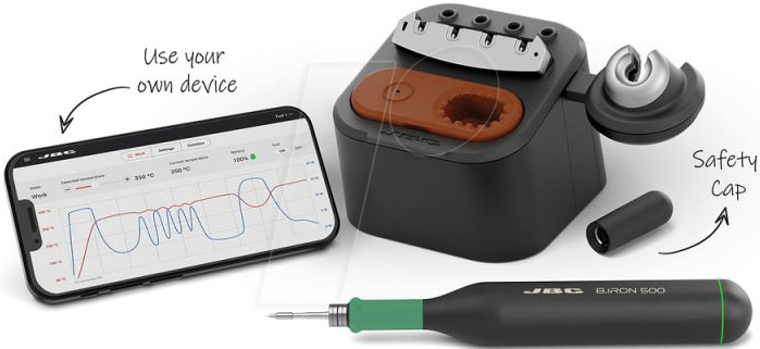 JBC BIS-5QC - Präzisions-Station B.IRON 500, mit Handstück, ohne Tablet