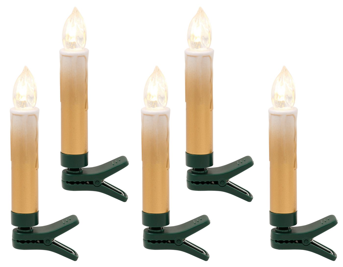 OTTO home LED-Christbaumkerzen Ahmady, 25 kabellos Kerzen mit Farbverlauf, Höhe ca. 10,2 cm, 25-flammig, Weihnachtsdeko, Christbaumschmuck Bild 2