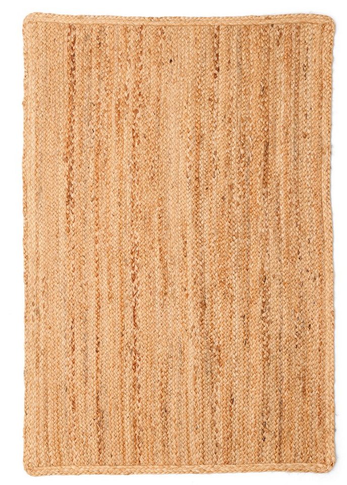 Myflair Möbel & Accessoires Teppich Lola, handgeflochten, rechteckig, Höhe: 10 mm, Juteteppich, Wendeteppich, 100% Naturfaser, auch in rund & als Läufer Bild 2