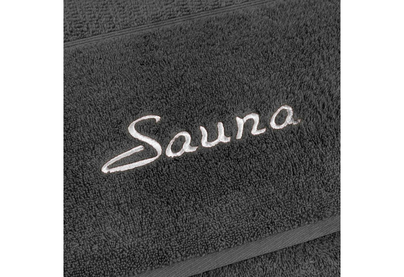Möve for frottana Saunatuch, Walkfrottier (Set, 2-St)