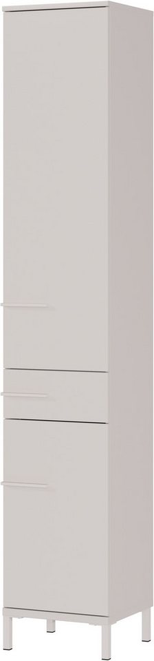 GERMANIA Badmöbel-Set Laurino, (2-St), mehrteiliges Set mit Waschbeckenunterschrank und Hochschrank
