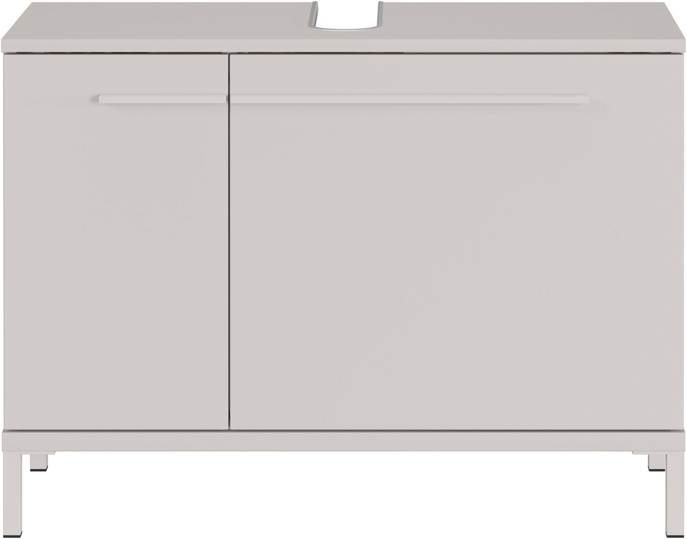 GERMANIA Badmöbel-Set Laurino, (2-St), mehrteiliges Set mit Waschbeckenunterschrank und Hochschrank Bild 3