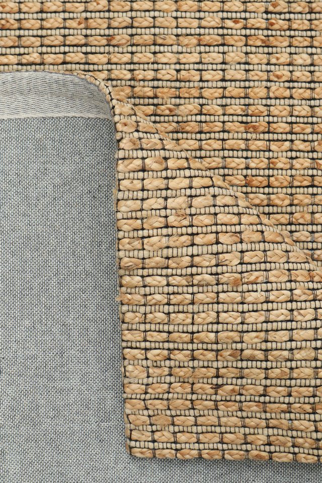 OTTO home Teppich Jerron, Jute-Mix, Flechtoptik, rechteckig, Höhe: 15 mm, Scandi-Stil, Strukturgewebe, Wohnzimmer, Schlafzimmer, Esszimmer Bild 5