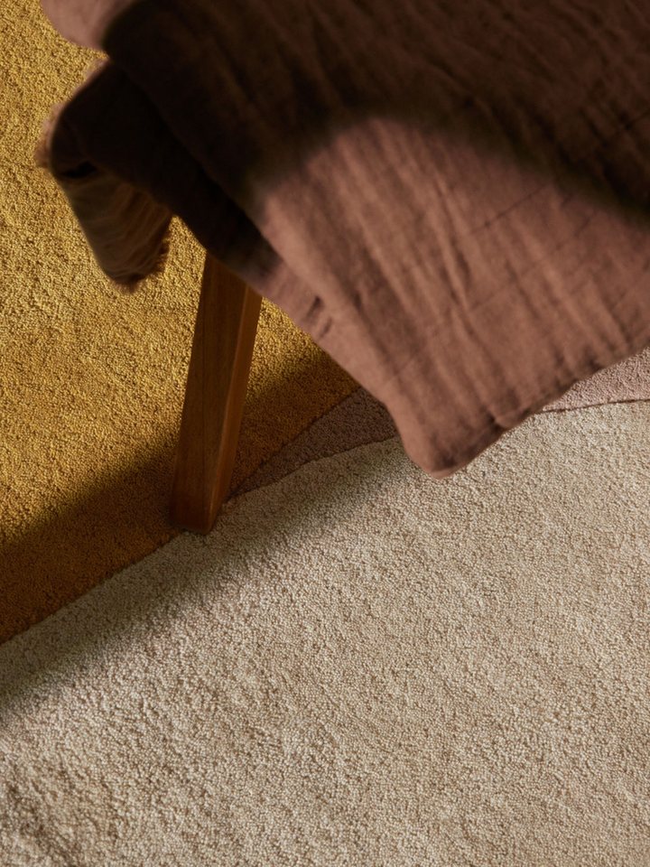 Ted Baker Wollteppich Cecil, rund, Höhe: 17 mm, Wolle, Naturteppich, Handgemacht, Wohnzimmer, Schlafzimmer, bunt Bild 4