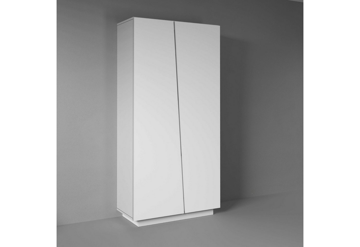 Home affaire Aktenschrank Vega, Mehrzweckschrank, Büroschrank, mit 2 Türen & verstellbaren Einlegeböden, Höhe 166 cm, Made in Italy Bild 3