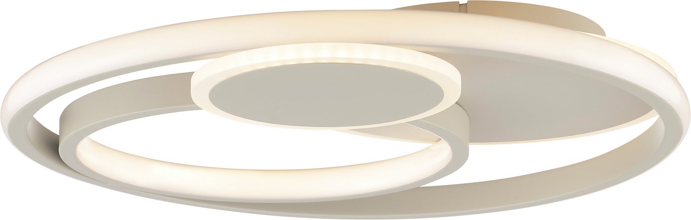 Brilliant LED Deckenleuchte Runda, Dimmfunktion, LED fest integriert, Warmweiß, Ø 40 cm, 4000 lm, 3000 K, 3-Stufen dimmbar, Metall/Kunststoff Bild 3
