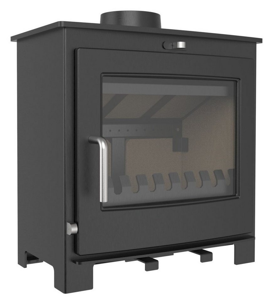 ECOfoxx Kaminofen K05 - kleiner Ofen - Holz&Kohle - ext. Zuluft, 6,20 kW Bild 2