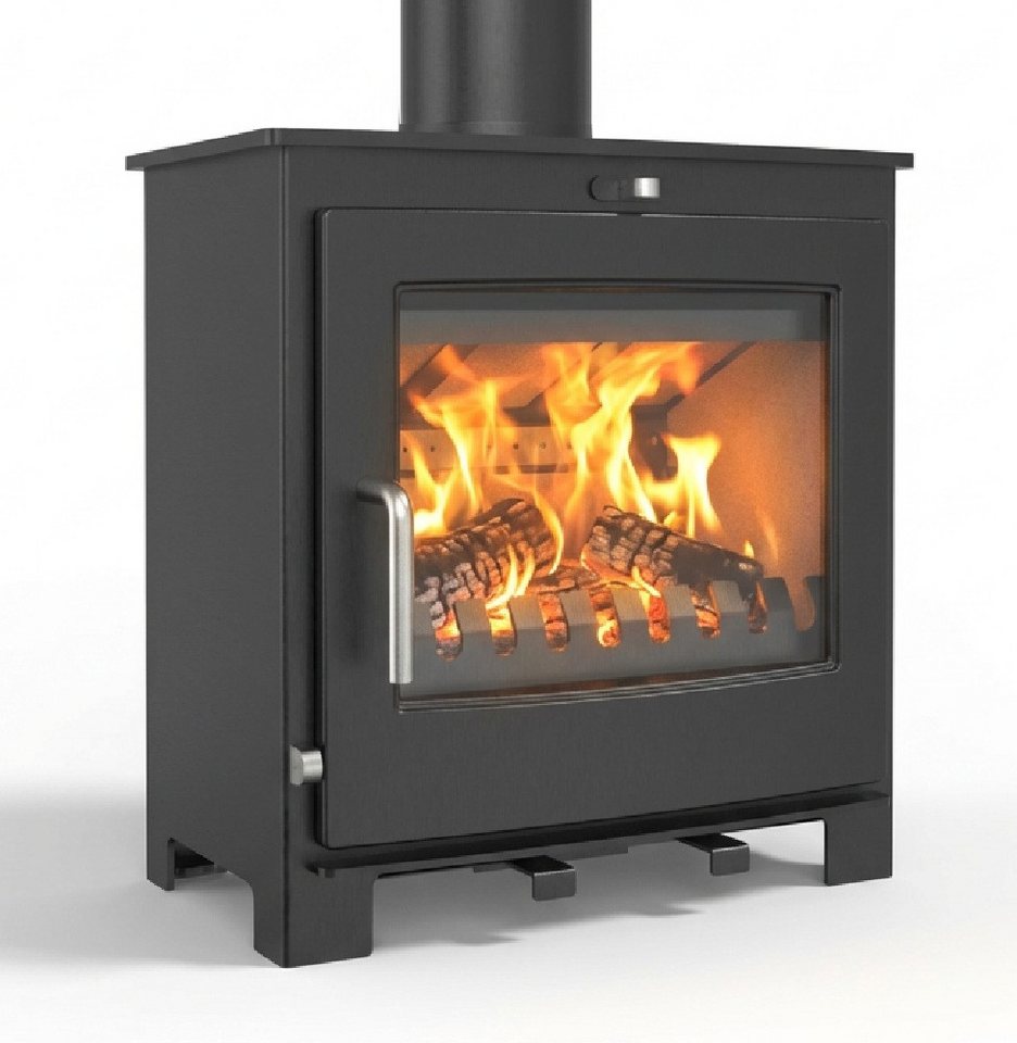ECOfoxx Kaminofen K05 - kleiner Ofen - Holz&Kohle - ext. Zuluft, 6,20 kW Bild 5