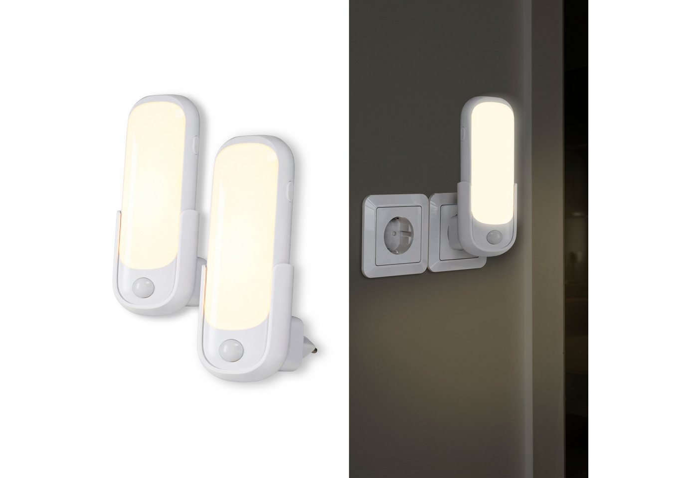 Northpoint LED Nachtlicht LED Orientierungsleuchte Induktionsladung & Notlicht Bild 4