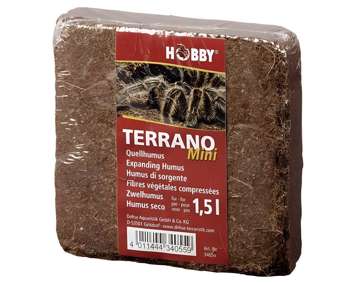 HOBBY Terrarien-Substrat Terrano Quellhumus Mini 1,5 l
