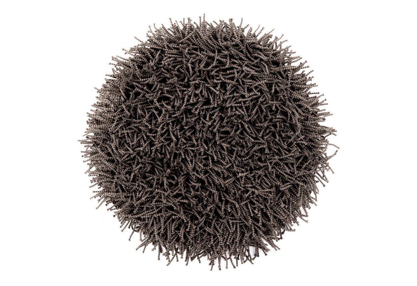 Heckett and Lane Badematte Busto Badematte 60 rond Classic Anthracite Badematte 60-Rond Classic-, Baumwollmischung, Badematte Badteppich