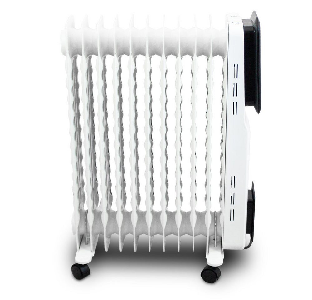 MS-Point Ölradiator RAVEN EGO003 2500W 11 Rippen Weiß, 2500 W Bild 5