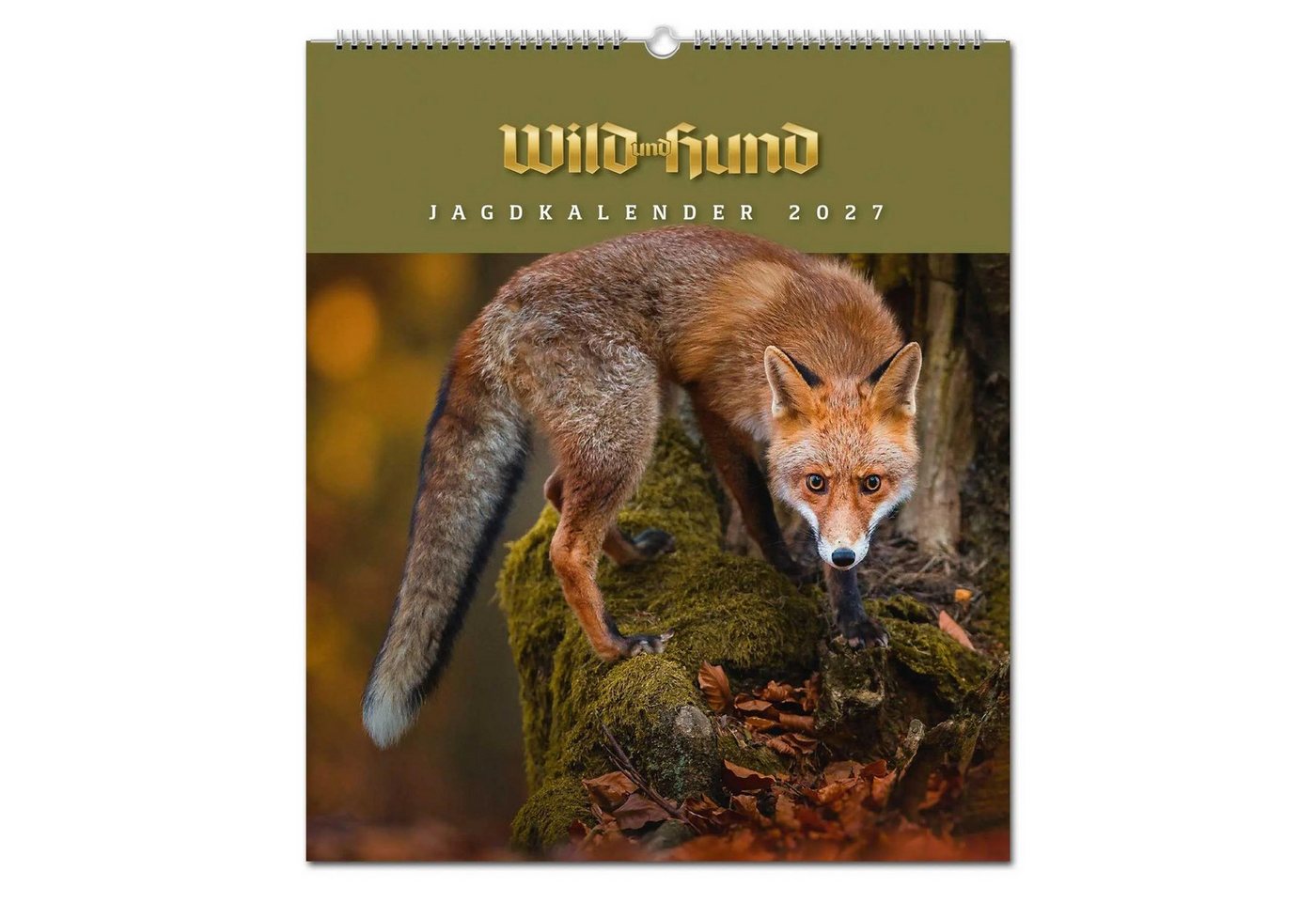 Wandkalender WILD UND HUND Edition: Jagdkalender Wandvariante 2027 Bild 2