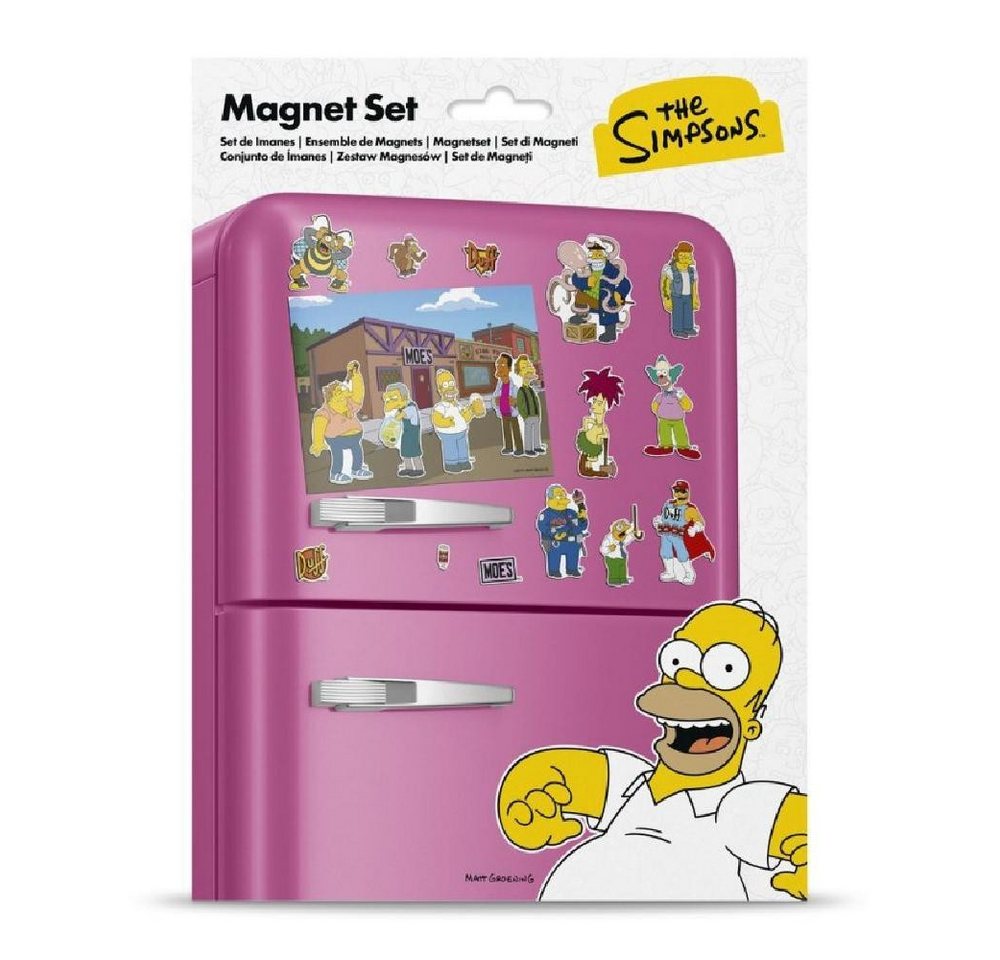 Grupo Erik Dekomagnet The Simpsons Moes Tavern Die-cut magnet set