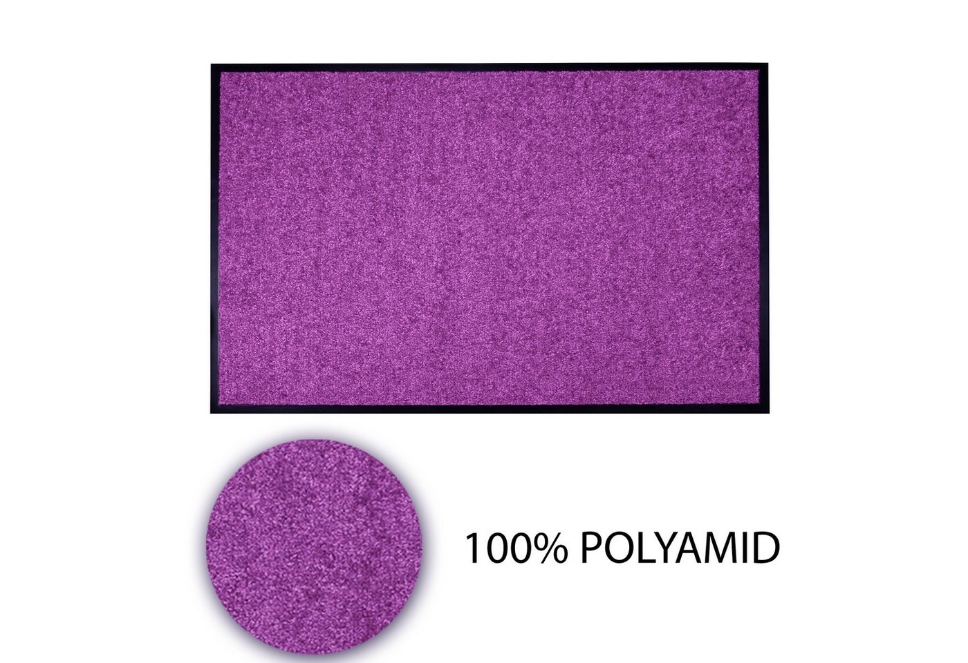 MDEKOR Fußmatte Schmutzfangmatte Wash Clean, maschinenwaschbar, rutschhemmend Bild 3