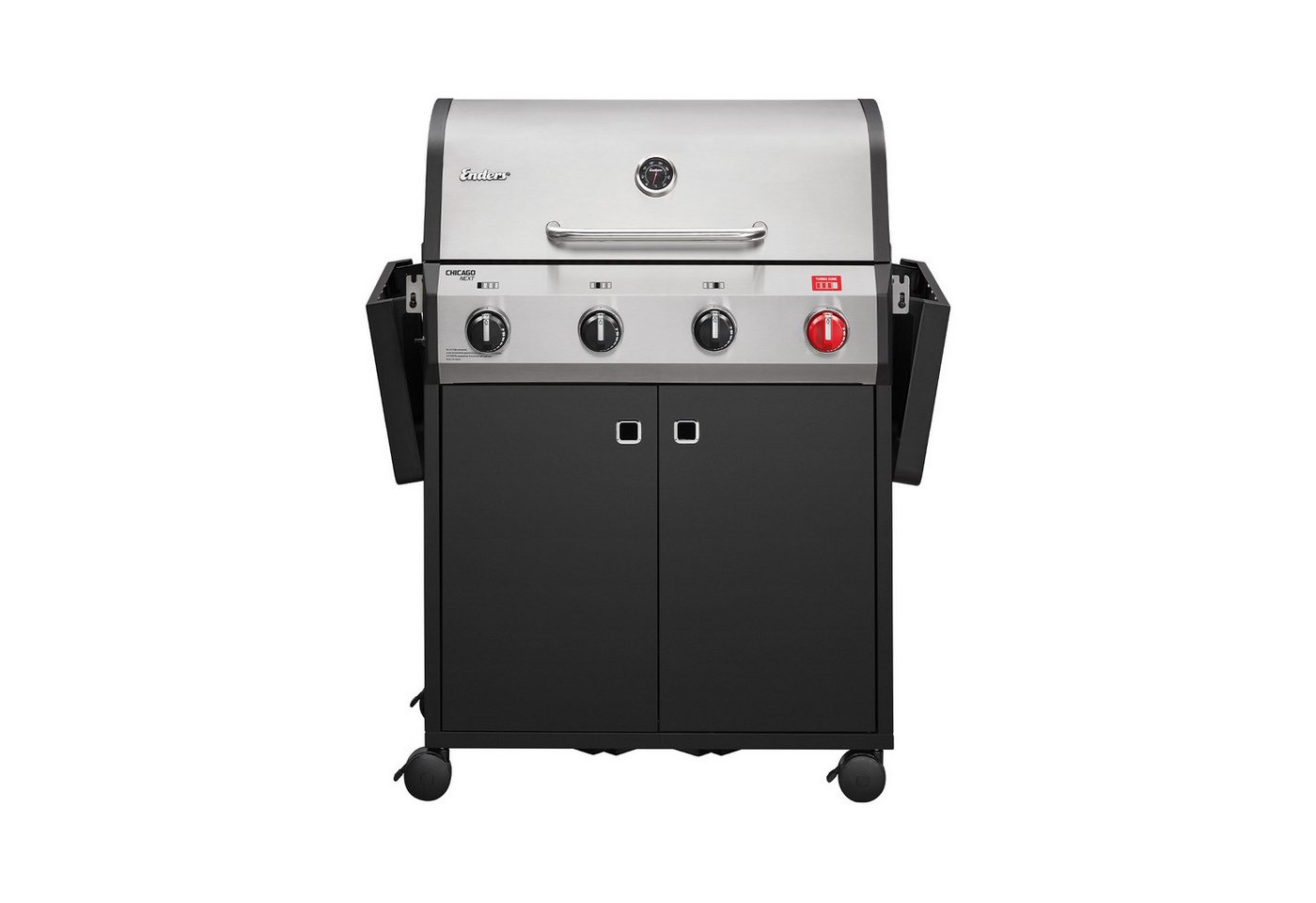 Enders® Gasgrill Chicago Next 4R Turbo inkl. Wetterschutzhülle