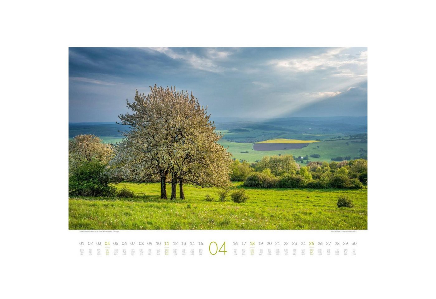 Ackermann Wandkalender Deutschland Kalender 2027, Zauberhafte Landschaften Bild 4