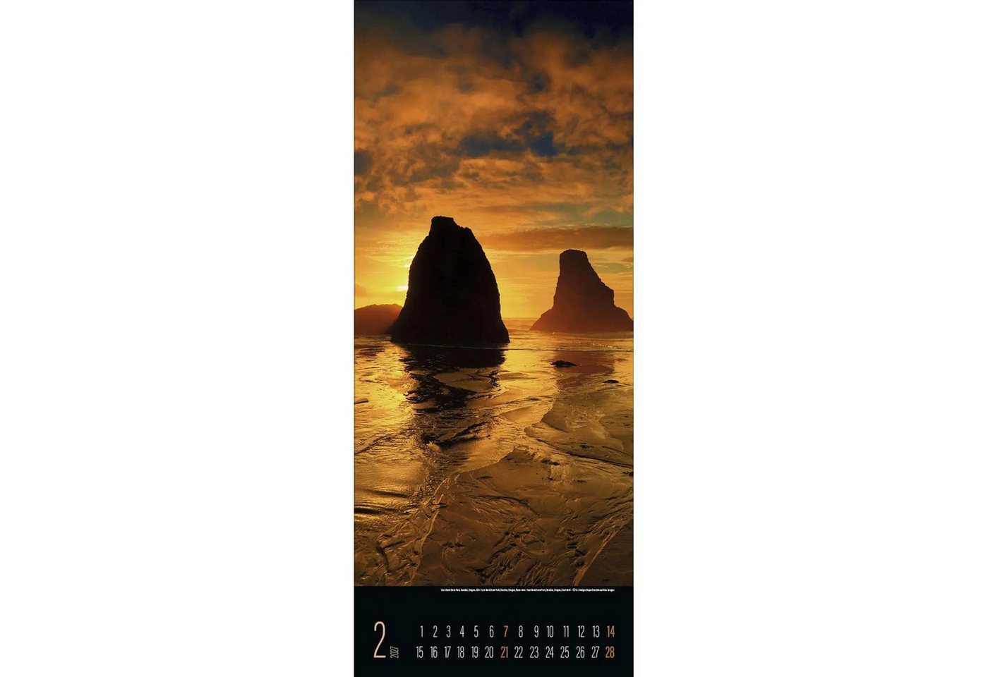 Korsch Verlag Wandkalender Spirit of Earth 2027 Bild 3