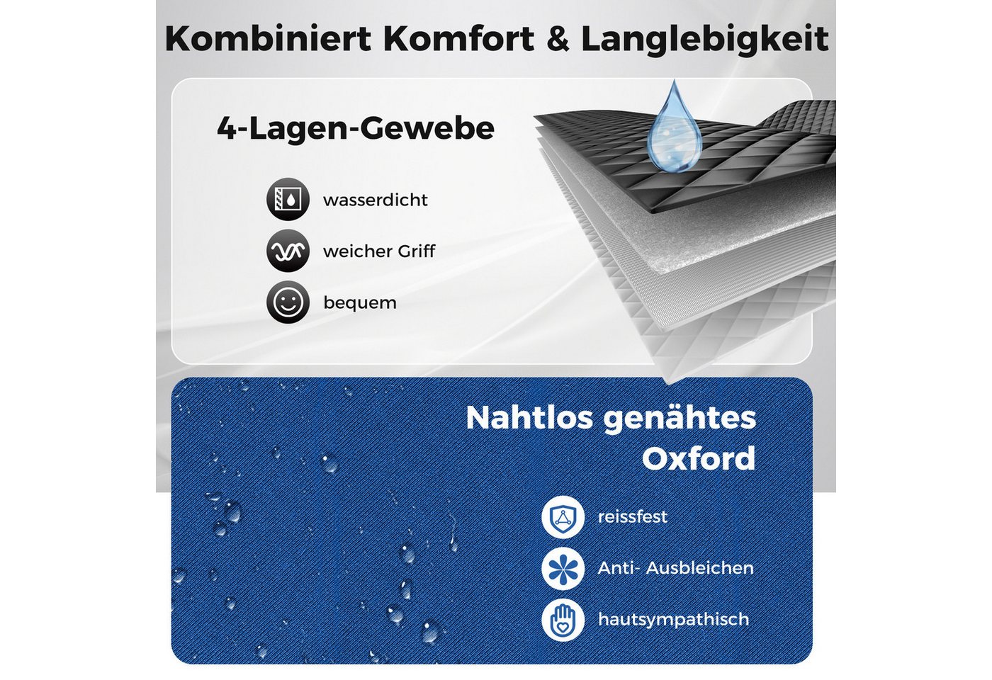 COSTWAY Sauna Dampfsauna Heimsauna, mit Dampfgenerator, Fernbedienung, Fußmassagegerät & Klappstuhl Bild 4