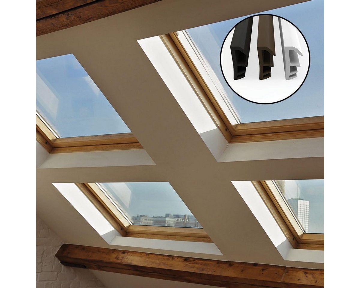 STEIGNER Dichtungsband SFD14 Fensterdichtung, Premium Flügelfalzdichtung TPE Gummidichtung Türdichtung Bild 2