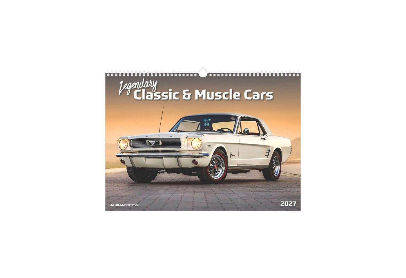 Wandkalender Legendary Classic & Muscle Cars 2027 Bild 4