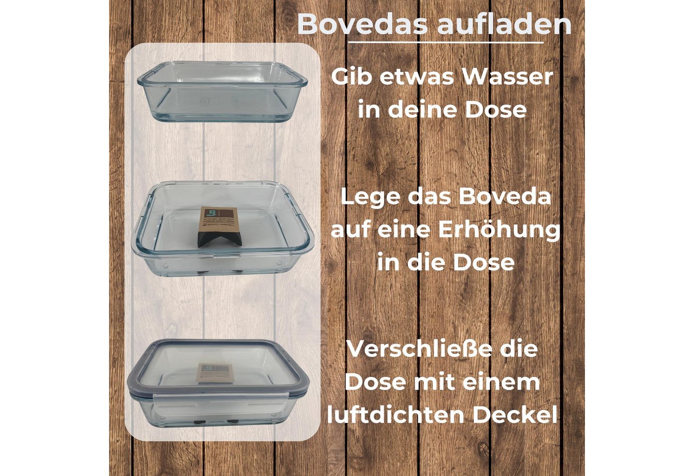 TronicXL Auto-Entfeuchter 4 Stück Größe 4 58% Boveda Pack für C Vault oder Glas Box Grow Grower Bild 3