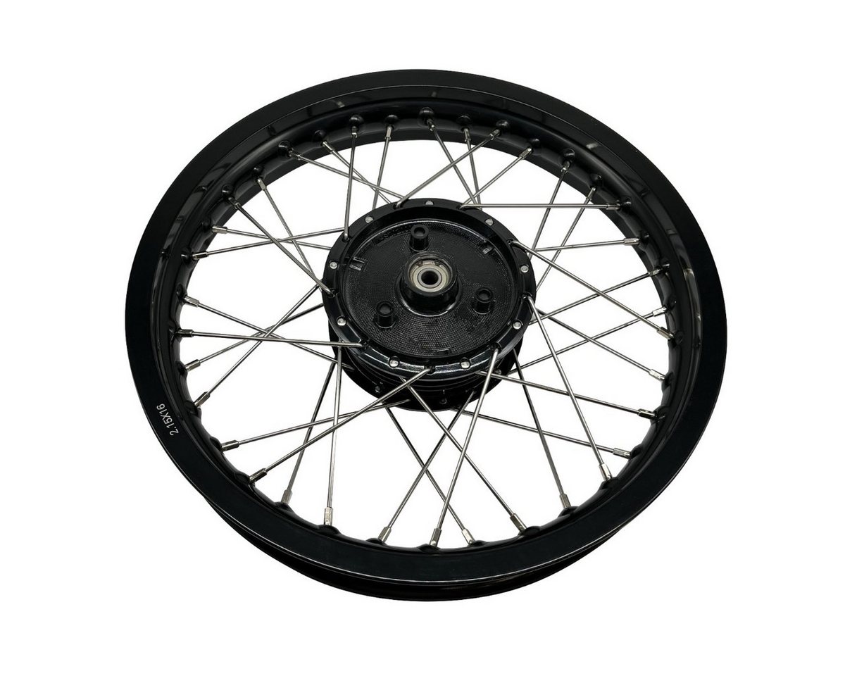 Craftride Schraube Set 2x Felge 2,15x16 breit Alu für Simson S51 S50 Schwalbe KR51 AF22 s