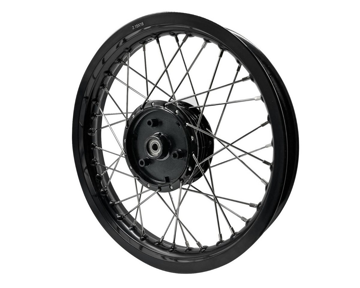Craftride Schraube Set 2x Felge 2,15x16 breit Alu für Simson S51 S50 Schwalbe KR51 AF22 s Bild 3