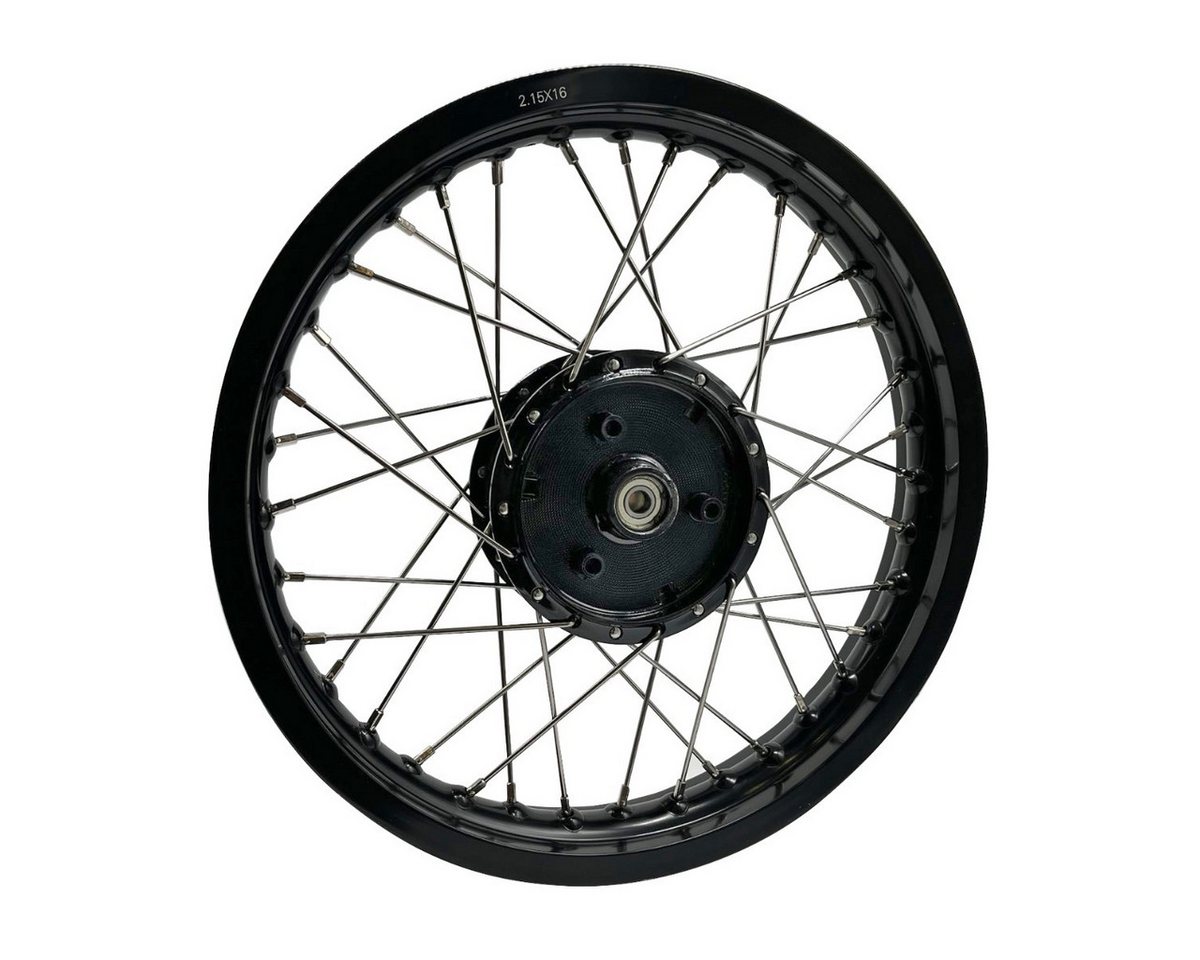 Craftride Schraube Set 2x Felge 2,15x16 breit Alu für Simson S51 S50 Schwalbe KR51 AF22 s Bild 4