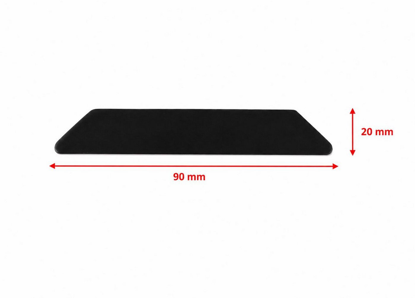 BAYLI Antirutsch Teppichunterlage 4er Set Teppichstopper Selbstklebend – Anti Rutsch Teppich Greifer