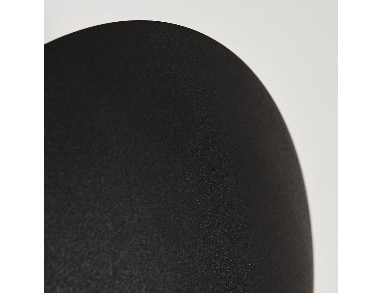 hofstein Wandleuchte »Godo« Wandlampe aus Metall in Schwarz mit Lichtspiel an der Wand, ohne Leuchtmittel, mit An-/Ausschalter, Innenwandmit Strahlen-Effekt, G9 Bild 4