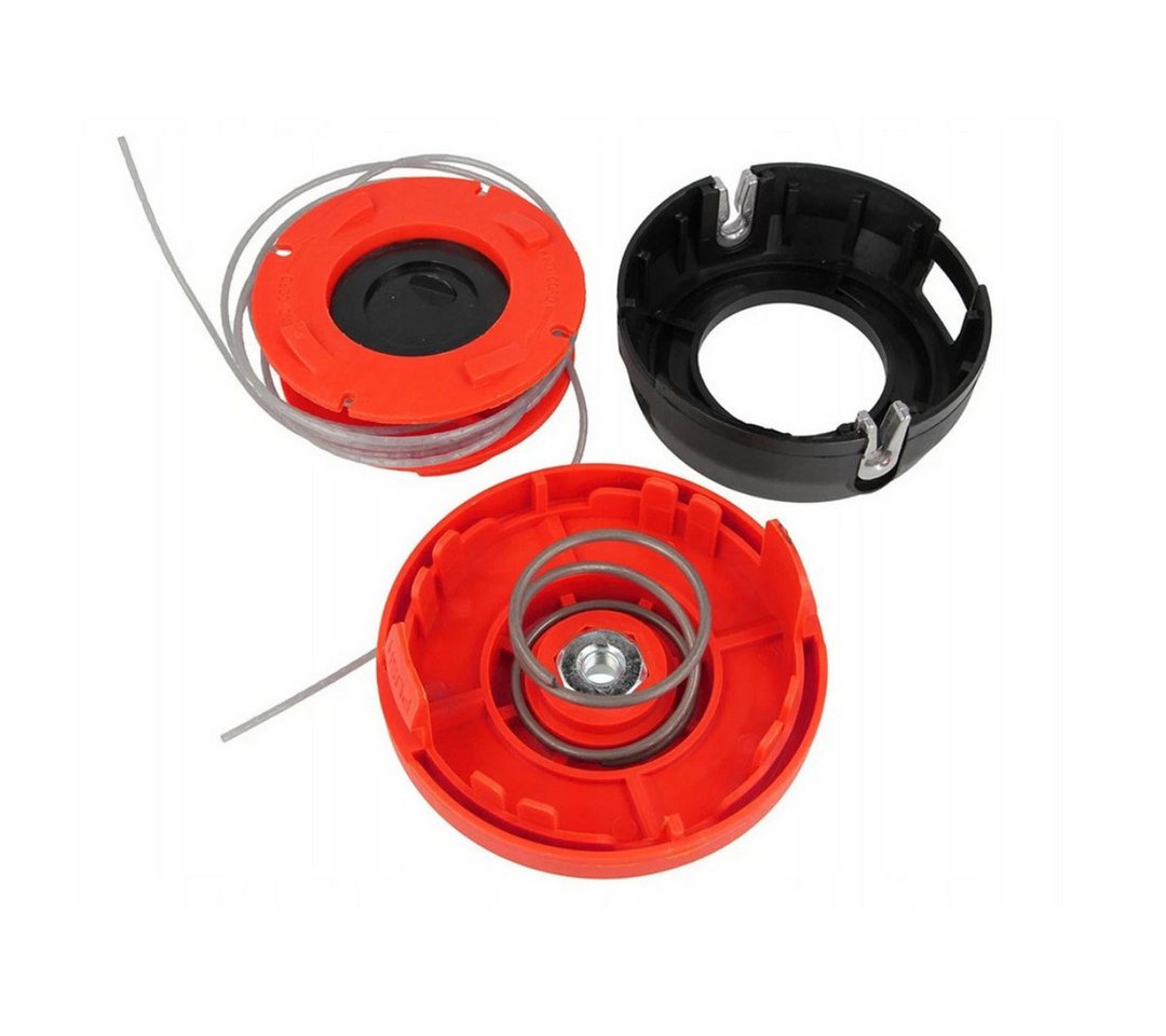 VERK GROUP Trimmerfaden Profi Fadenspule M10 Mähkopf für Freischneider Motorsense 10.000 U/min, (1-St., Automatischer M10-Mähkopf mit Fadenspule und ca. 250 cm Faden), M10 Aufnahme, Bis 10.000 U/min Bild 2