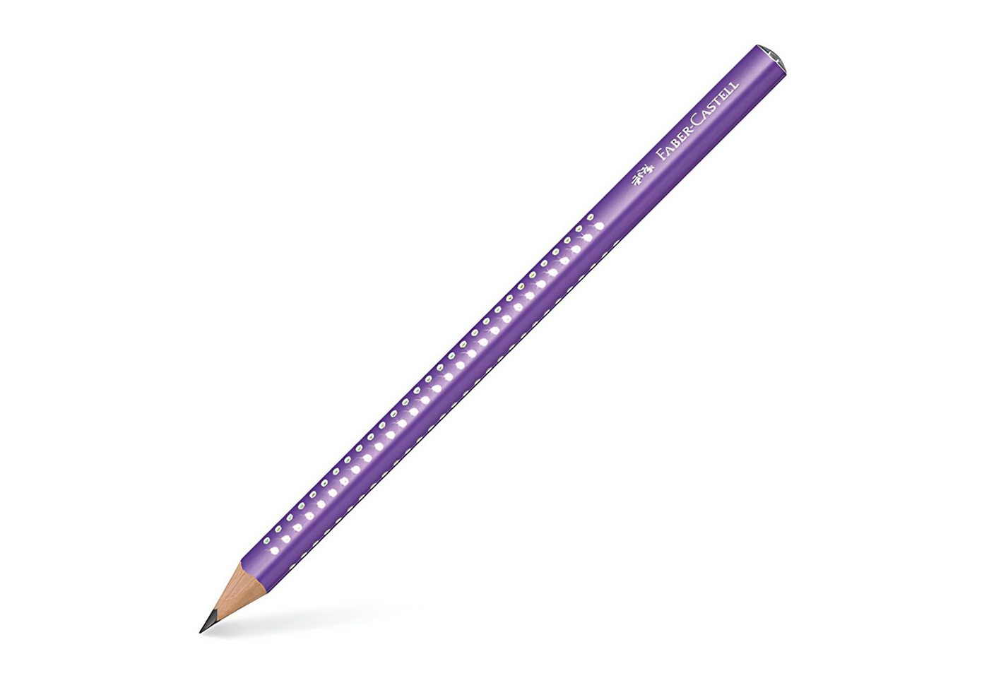 Faber-Castell Bleistift Faber Castell Bleistift Sparkle Jumbo B pearl lila