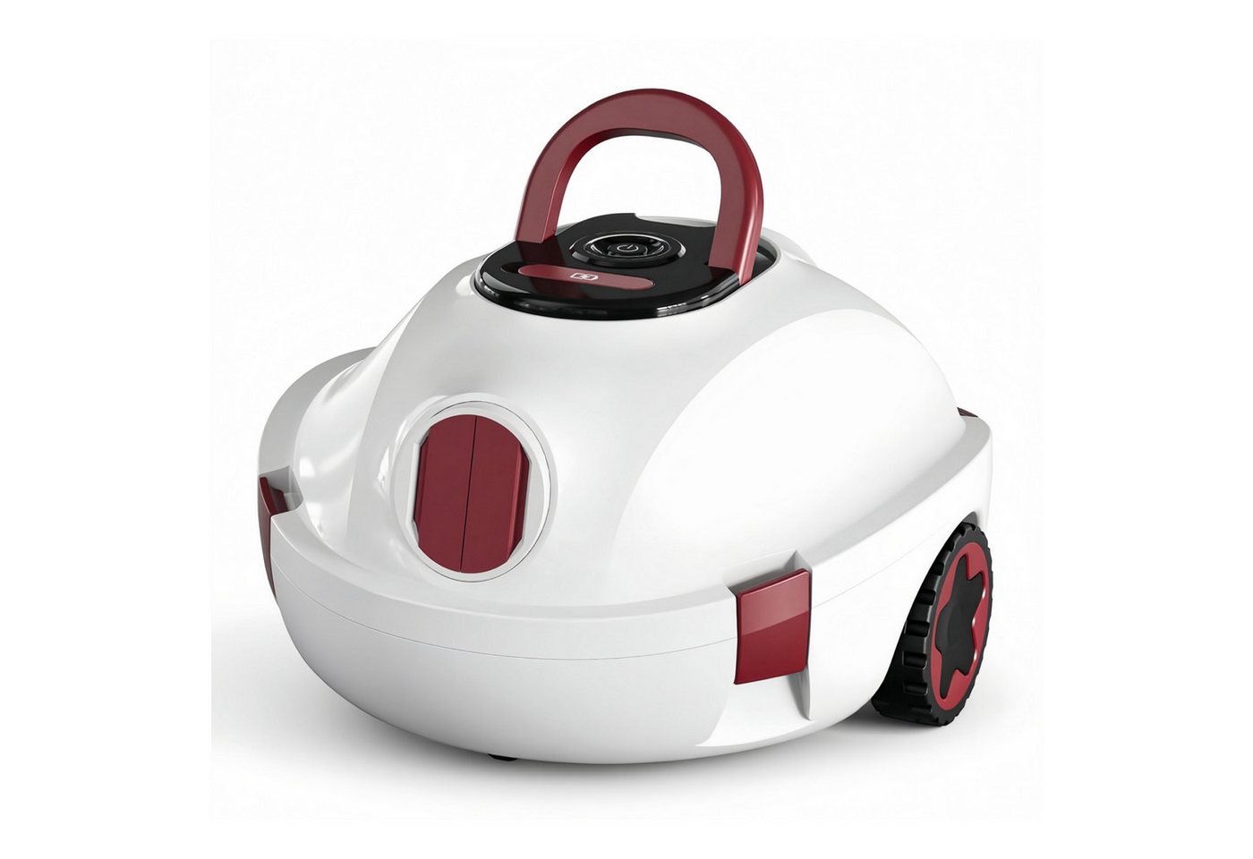 INSE Poolroboter P10 kabellos Auto-Schwimmbadreiniger bis 100m² Becken mit 2600mAh Akku, (Packung), 180μm Filter/flacher Boden max.15°/Schwimmarmband/Reinigungszubehör Bild 3