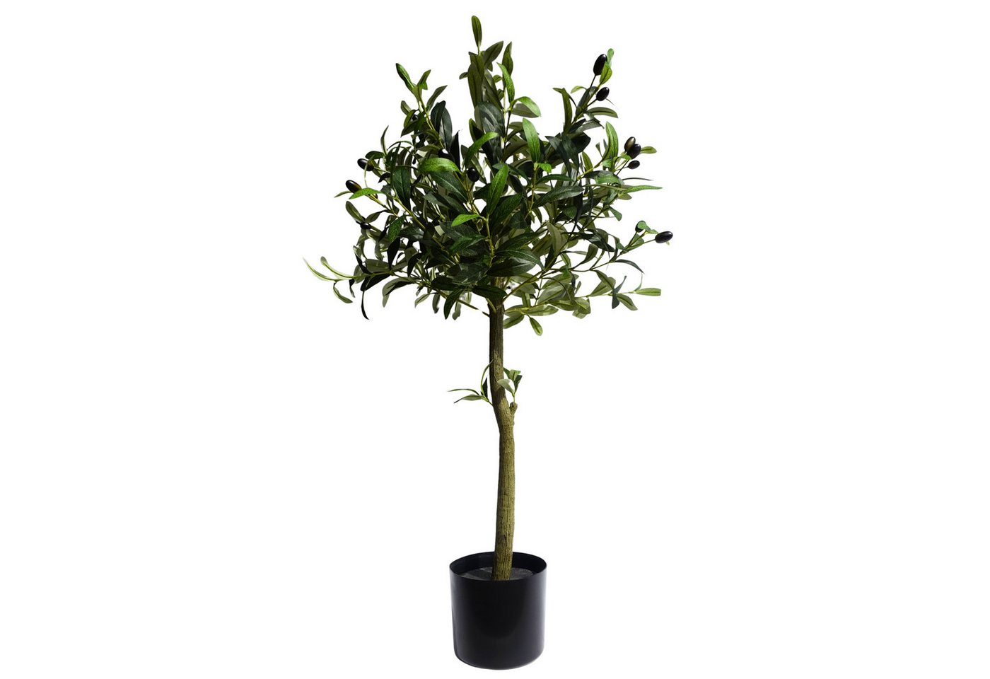 Kunstpflanze Künstlicher Olivenbaum – Kunstpflanze Kunstbaum Olive Dekobaum Olivenbaum, MichaelNoll, Höhe 95 cm Bild 2