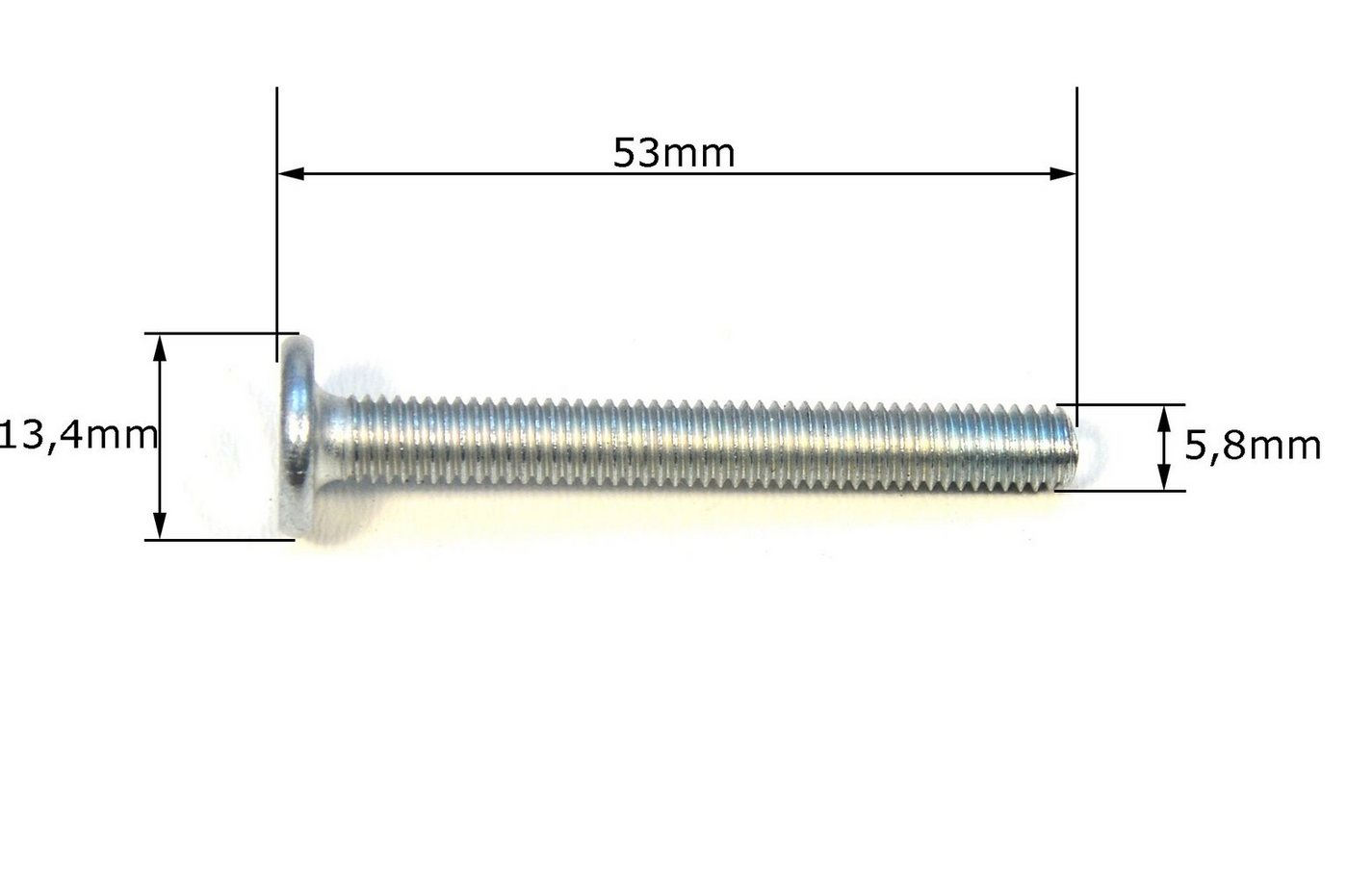 B&B Sechskantschraube Innensechskant Flachkopf Möbel verbinden Schrauben Zylinder Muttern Bild 3