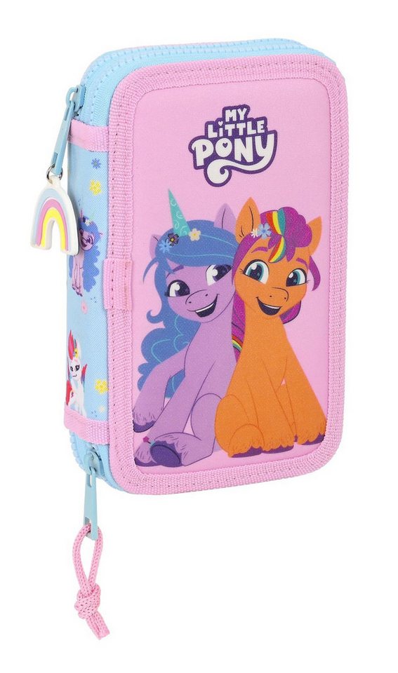 safta Federmäppchen My little Pony - Mäppchen Federmappe, 28 Teile, 2-fach gefüllt, (28-tlg., Mädchen), Reißverschluss Bild 5
