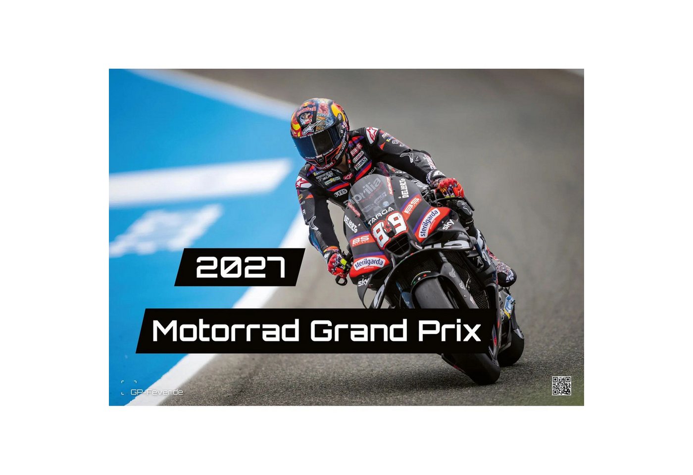 Wandkalender Motorrad Grand Prix 2027 - Kalender, MotoGP DIN A3