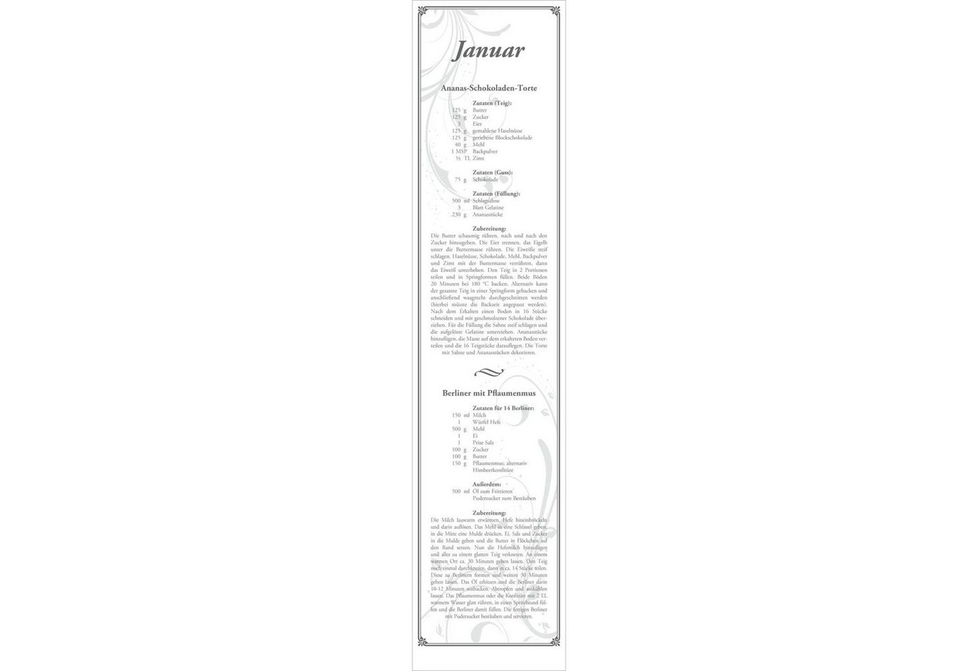 Wandkalender Küchenplaner Kaffee 2027 Bild 5