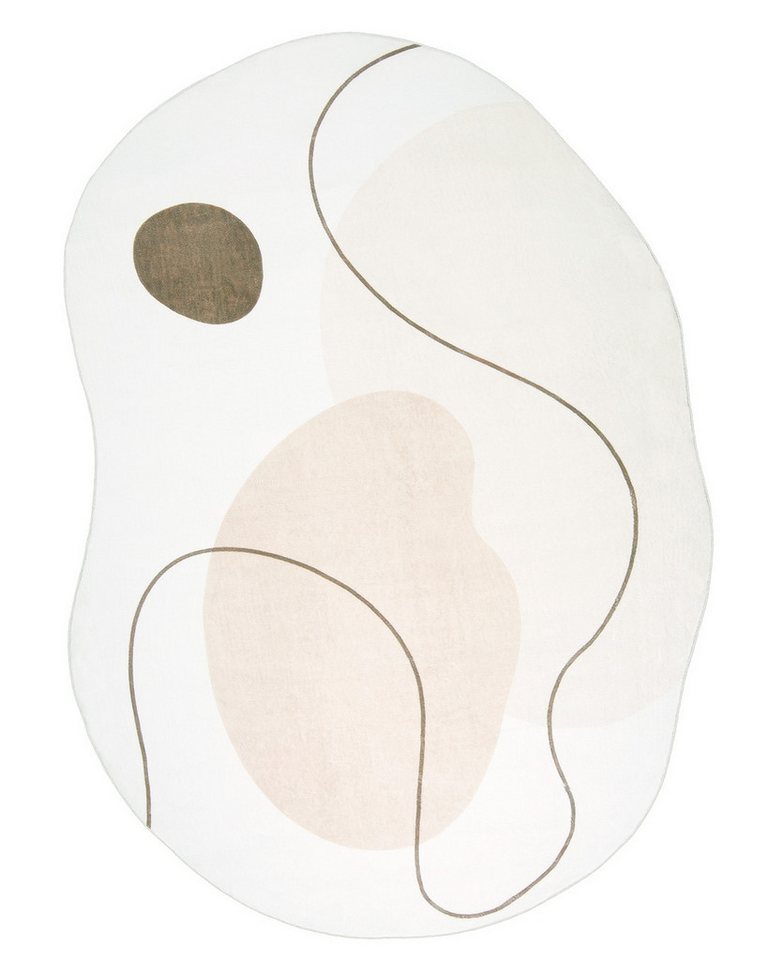 Mazovia Designteppich Designteppich Modern Abstrakt Wohnzimmer, Esszimmer, Schlafzimmer, 80 x 150 cm, Fußbodenheizung Bild 3