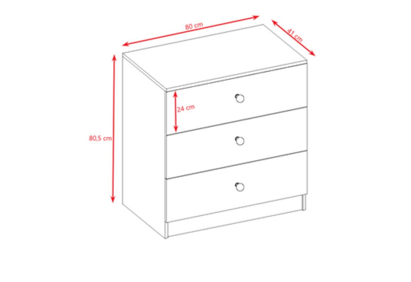 Raumhirsch Furniture Kinderregal Kinderkommode mit Motiven für Mädchen, Spielzeugregal mit Schubladen - Kinderzimmermöbel, stabile Konstruktion, kindgerecht, verschiedene Farben & Designs Bild 5