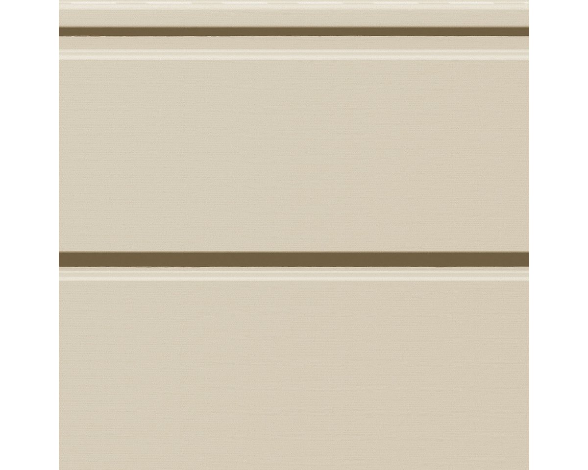 VILO Verkleidungspaneel Canadian Siding SV-05 Rundprofil 2-Brett 3,0m St. 0,75qm beige, BxL: 28,5x300 cm, 0,85 qm, (Stückweise 1 Paneel, 0,85 qm) 2-lagig, solide Beständigkeit, pflegeleicht, abwaschbar, Leichtgewicht Bild 3